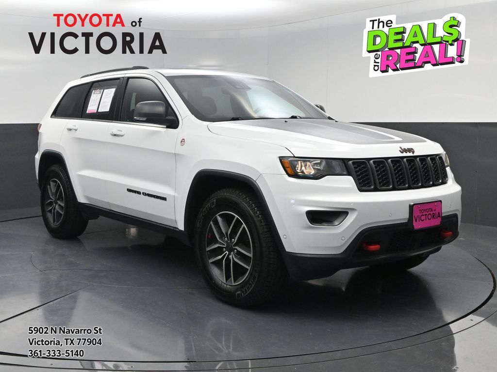 2019 Jeep Grand Cherokee Trailhawk White at Bayway Cadillac Southwest