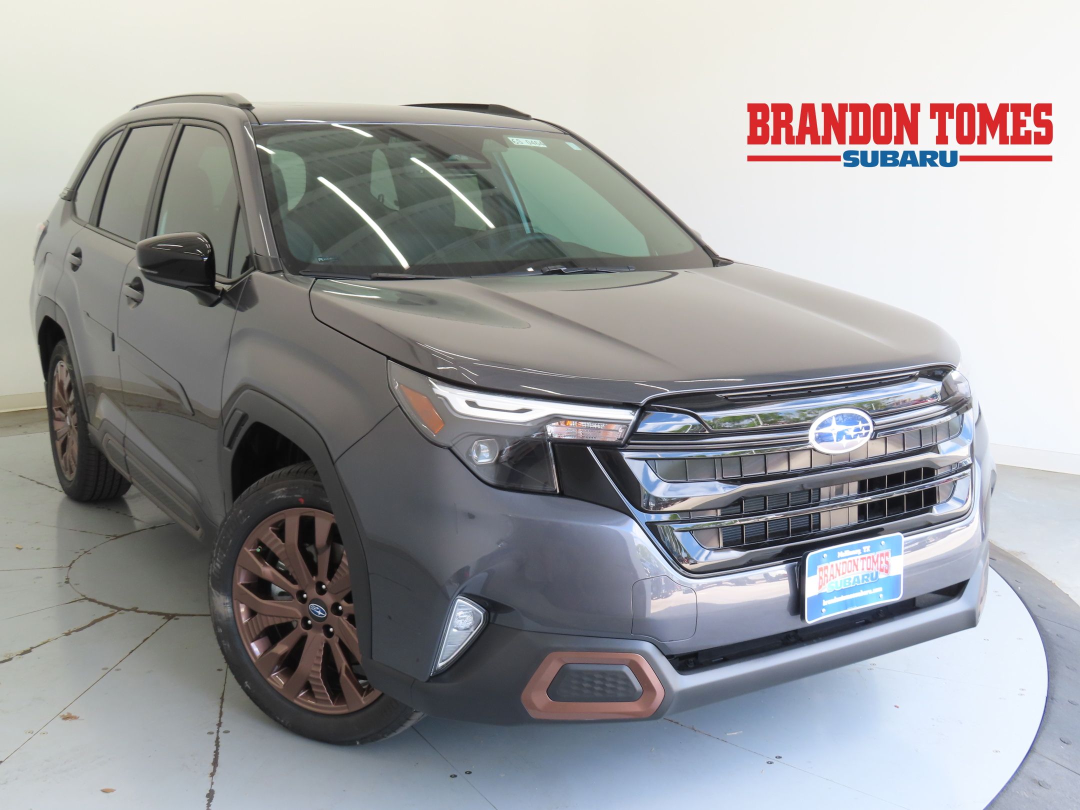 Gray Metallic 2026 Subaru Forester SUV / Crossover All-Wheel Drive Continuously Variable Transmission
