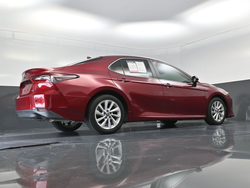 2022 Toyota Camry LE Red at Monument Chevrolet