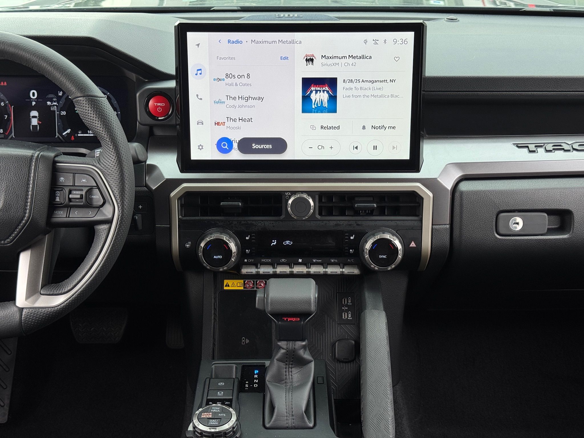 2026 Toyota Tacoma Hybrid TRD Off Road Gray at Cook Ford