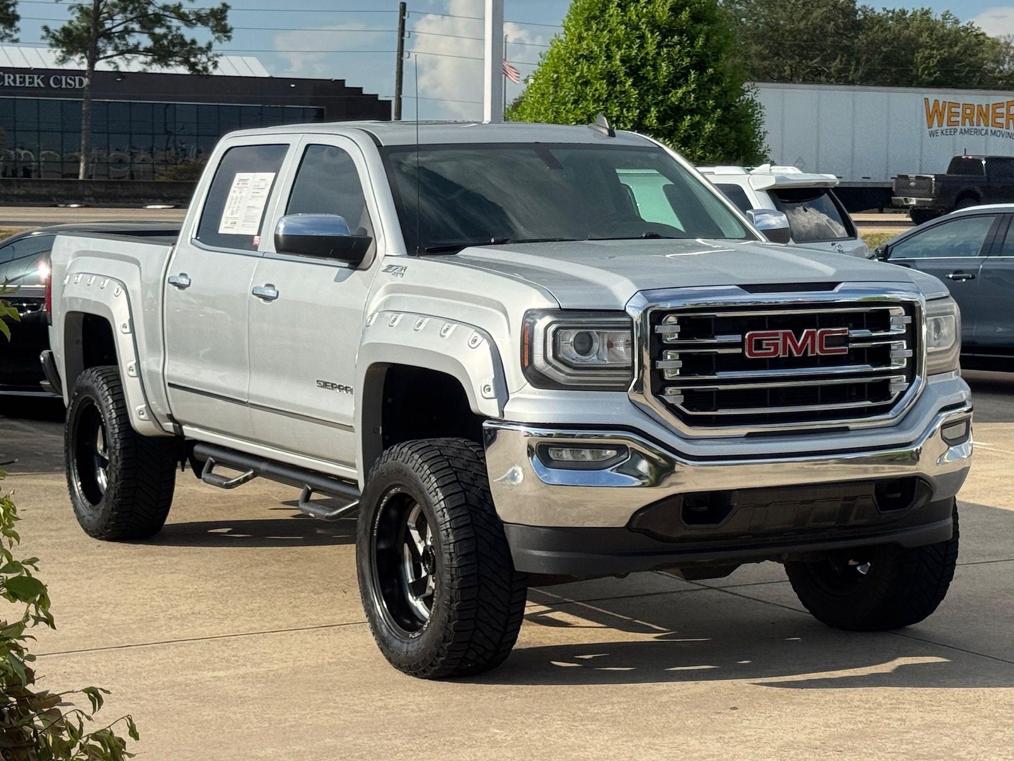 2017 GMC Sierra 1500 SLT Silver at Martin Chrysler Dodge Jeep Ram