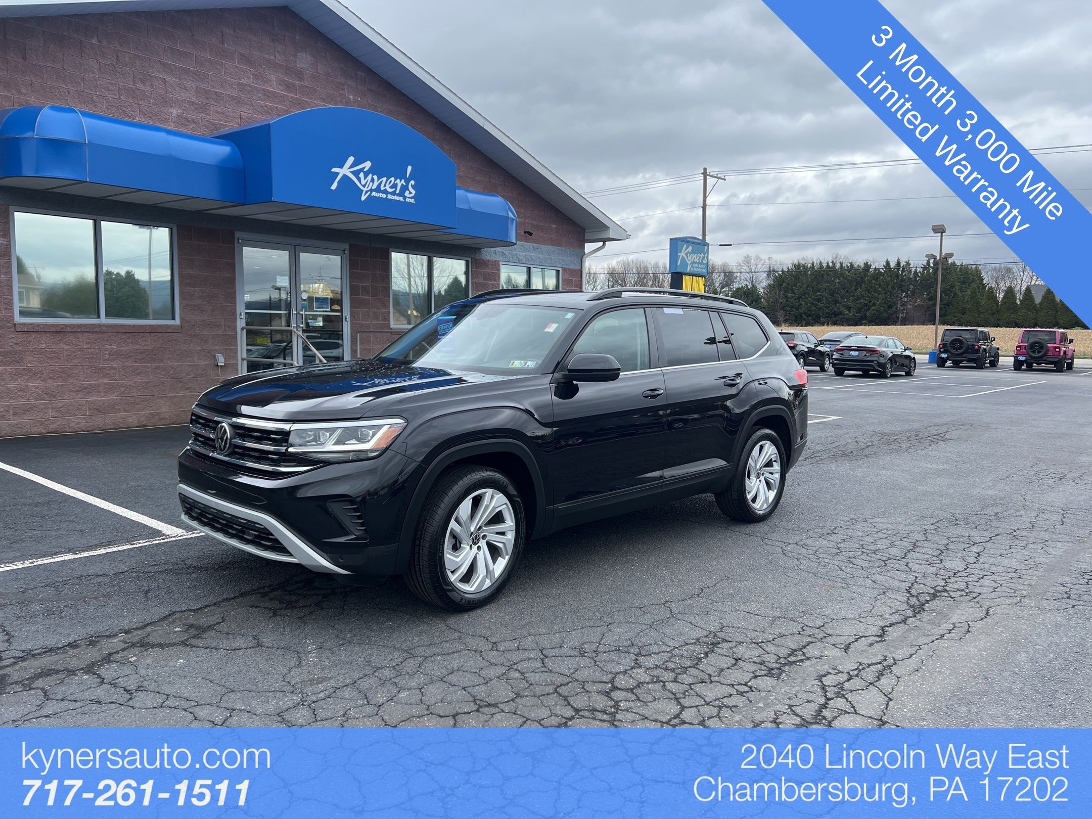 2021 Volkswagen Atlas SE 4Motion with Technology