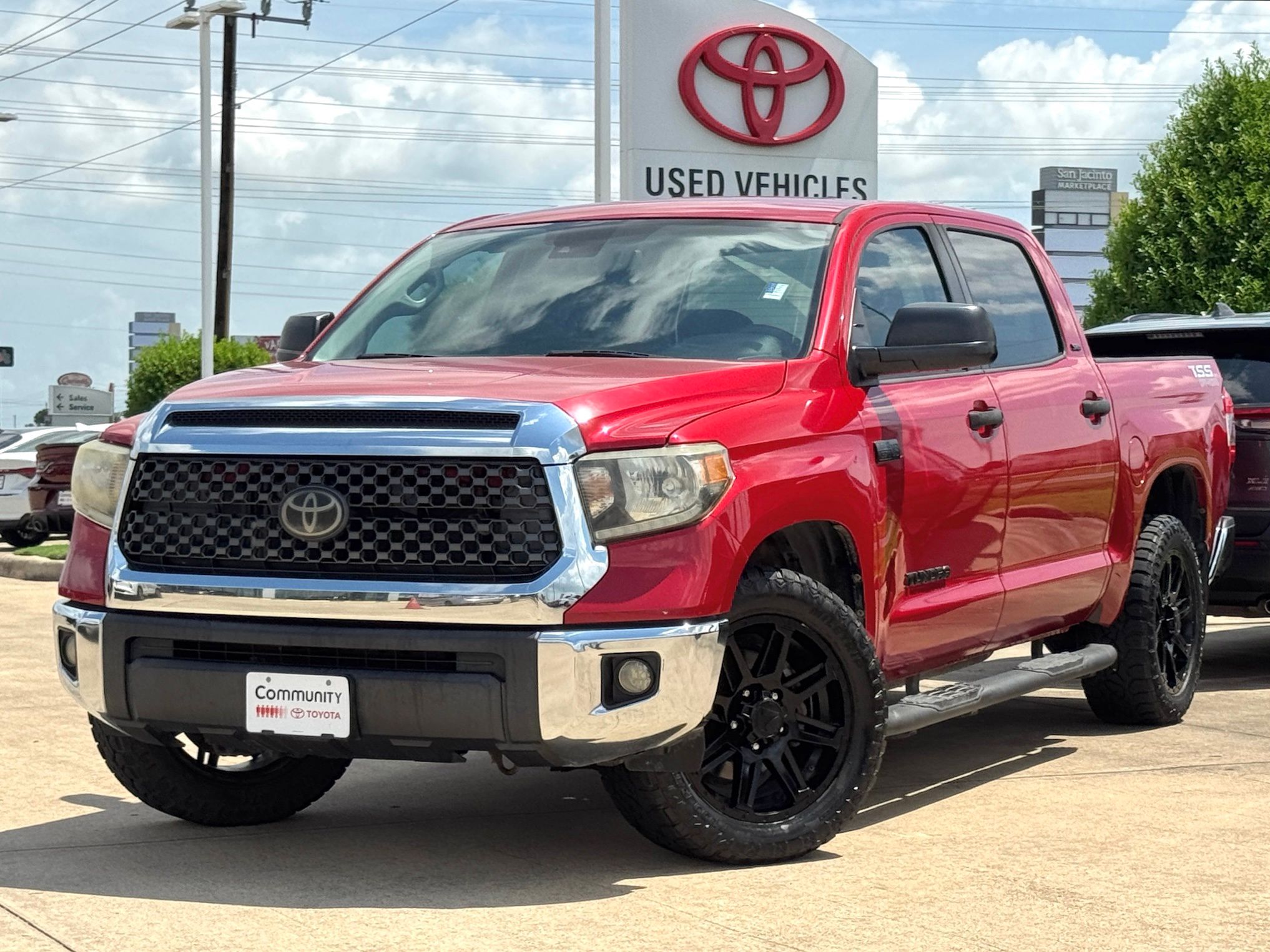 2020 Toyota Tundra SR5 Red at Toyota of Victoria