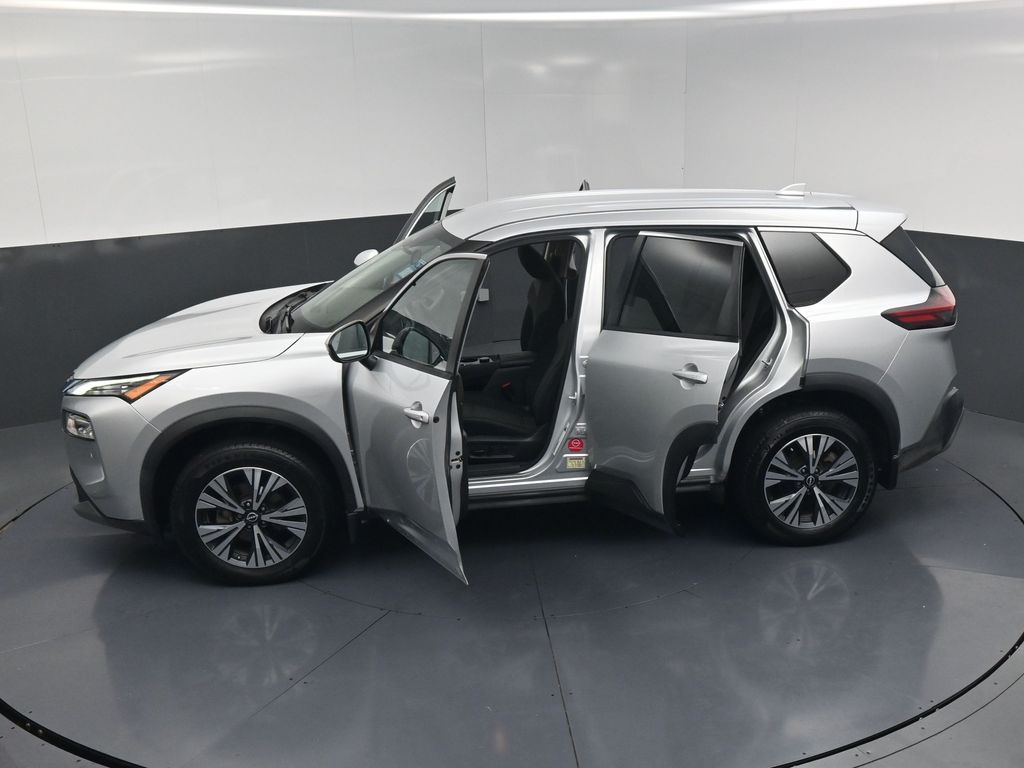2022 Nissan Rogue SV Silver at DeMontrond Mazda