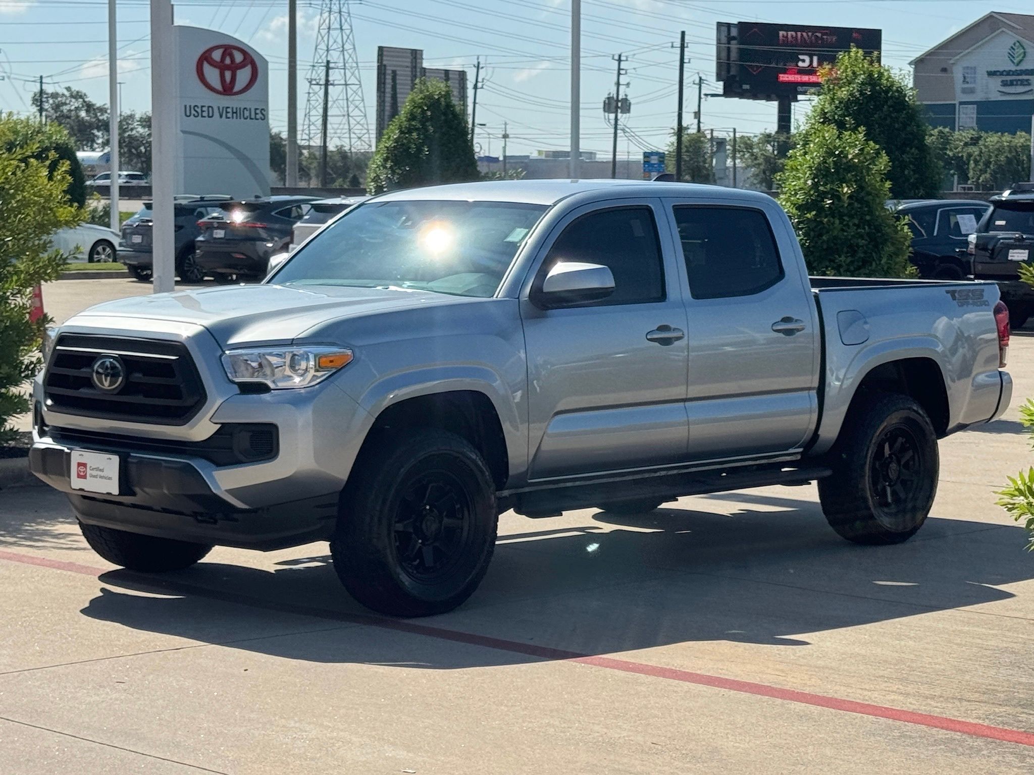 2023 Toyota Tacoma SR Silver at Toyota of Victoria