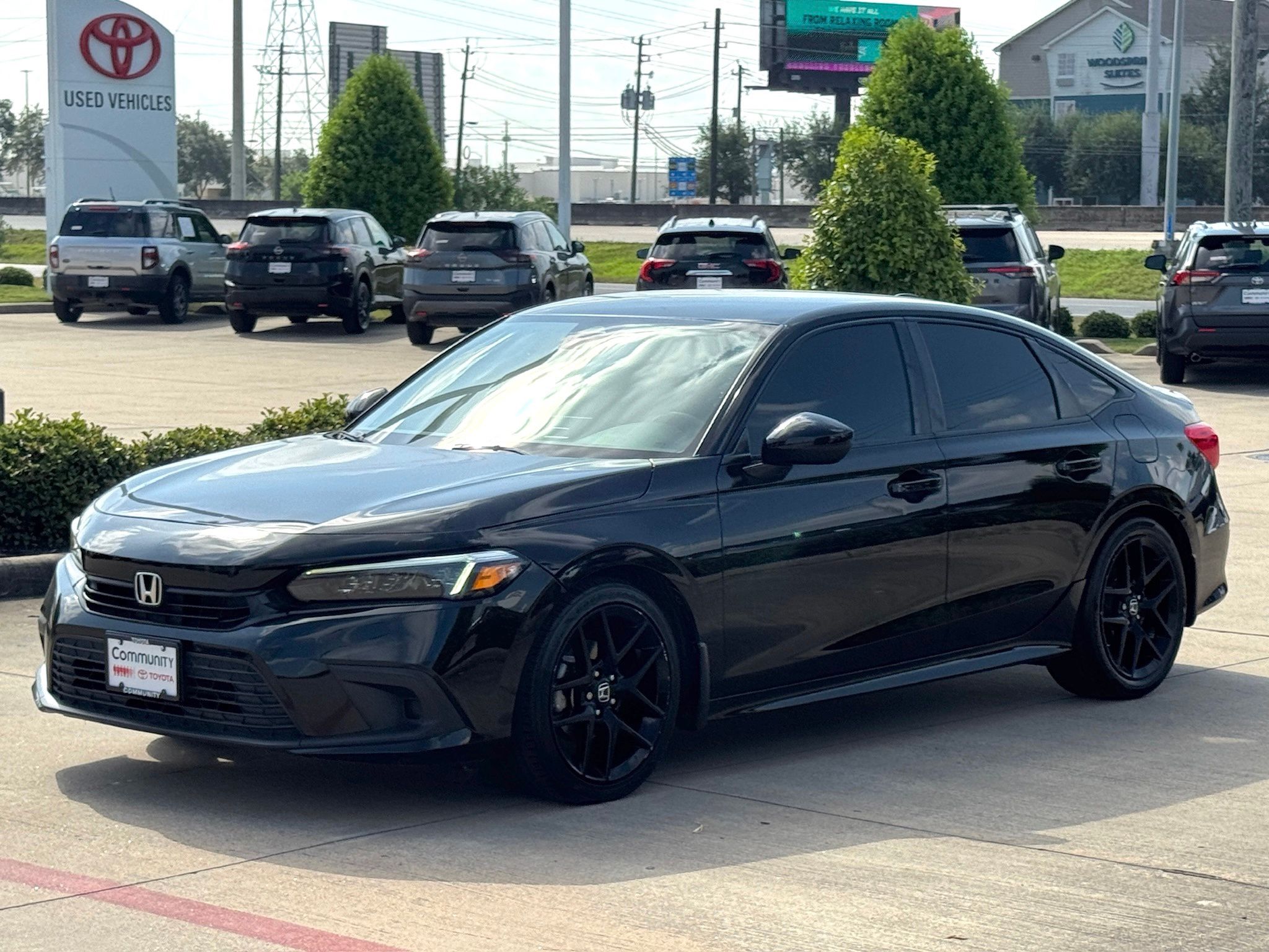 2023 Honda Civic Sport Black at Parkway Family Mazda