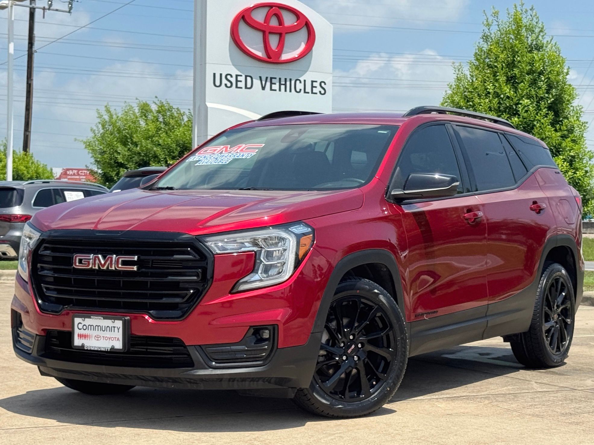 2023 GMC Terrain SLT Red at South Houston Nissan