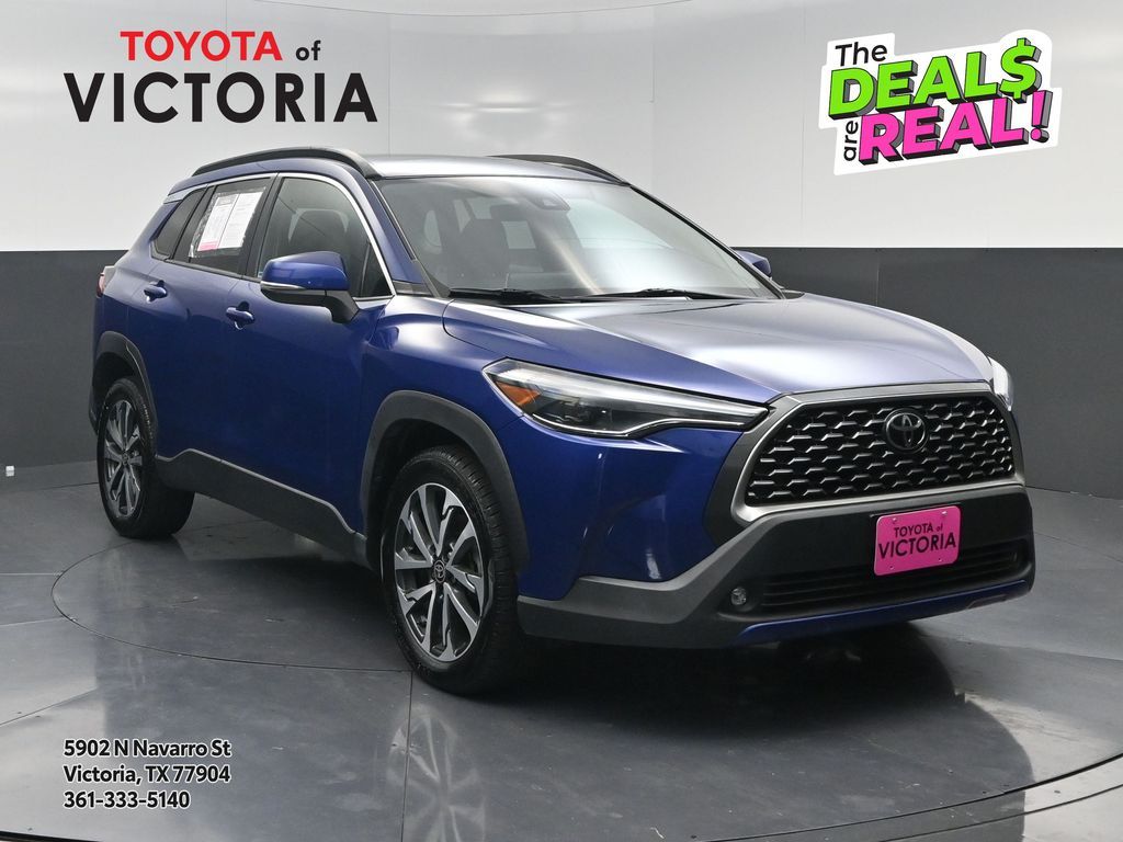 2022 Toyota Corolla Cross XLE Blue at Big Star Chrysler Jeep Dodge Ram 