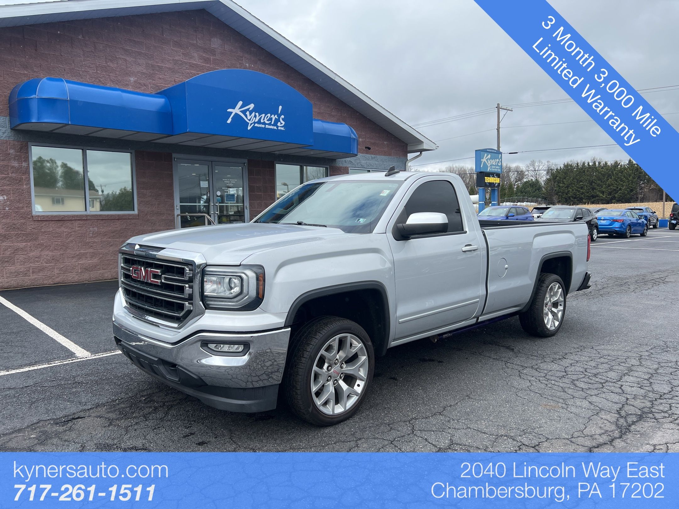 2018 GMC Sierra 1500 SLE 4WD