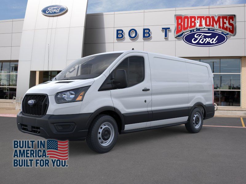 Oxford White 2025 Ford Transit Cargo 150 Low Roof RWD Van Rear-Wheel Drive