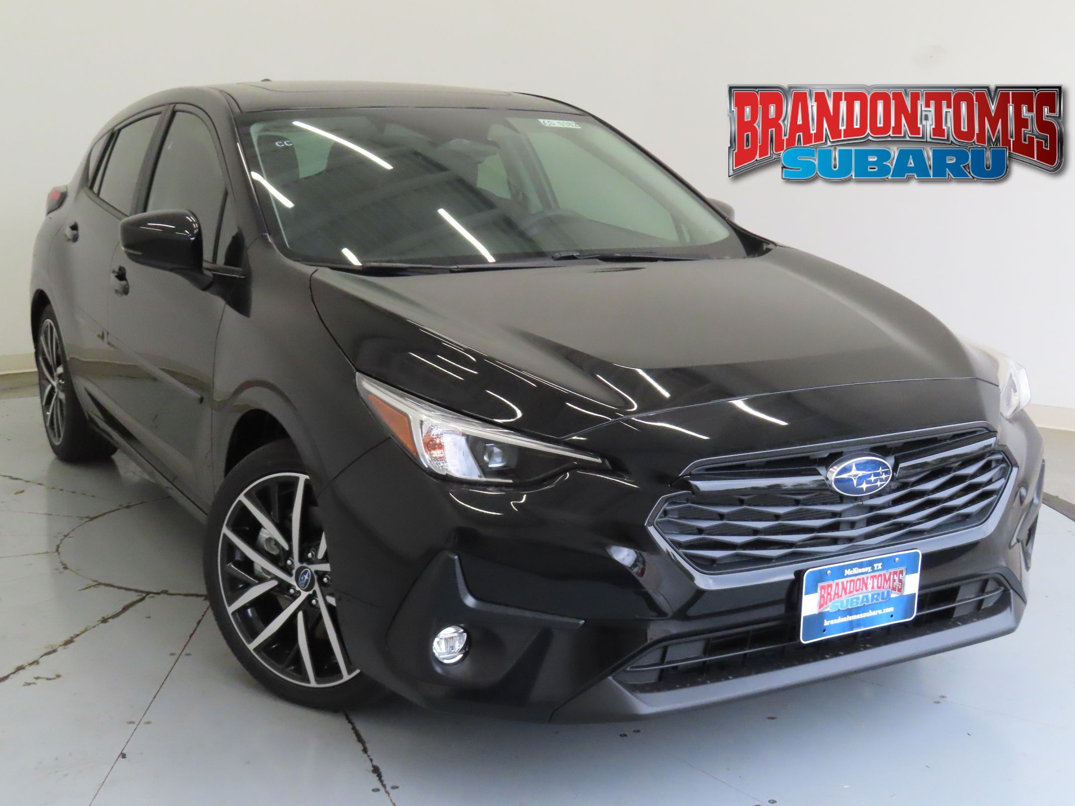 Black 2026 Subaru Impreza Sport AWD Wagon All-Wheel Drive Continuously Variable Transmission