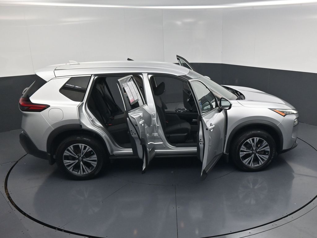 2022 Nissan Rogue SV Silver at DeMontrond Mazda