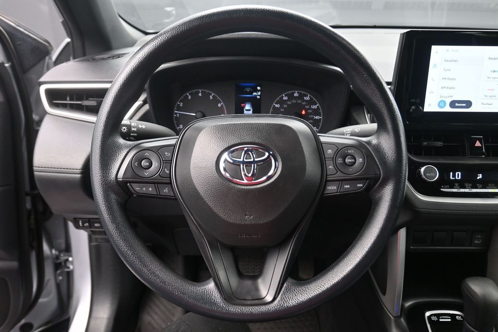2024 Toyota Corolla Cross Hybrid S Silver at Monument Chevrolet