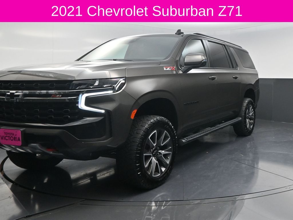 2021 Chevrolet Suburban Z71 Gray at Classic Elite Chevrolet Sugar Land