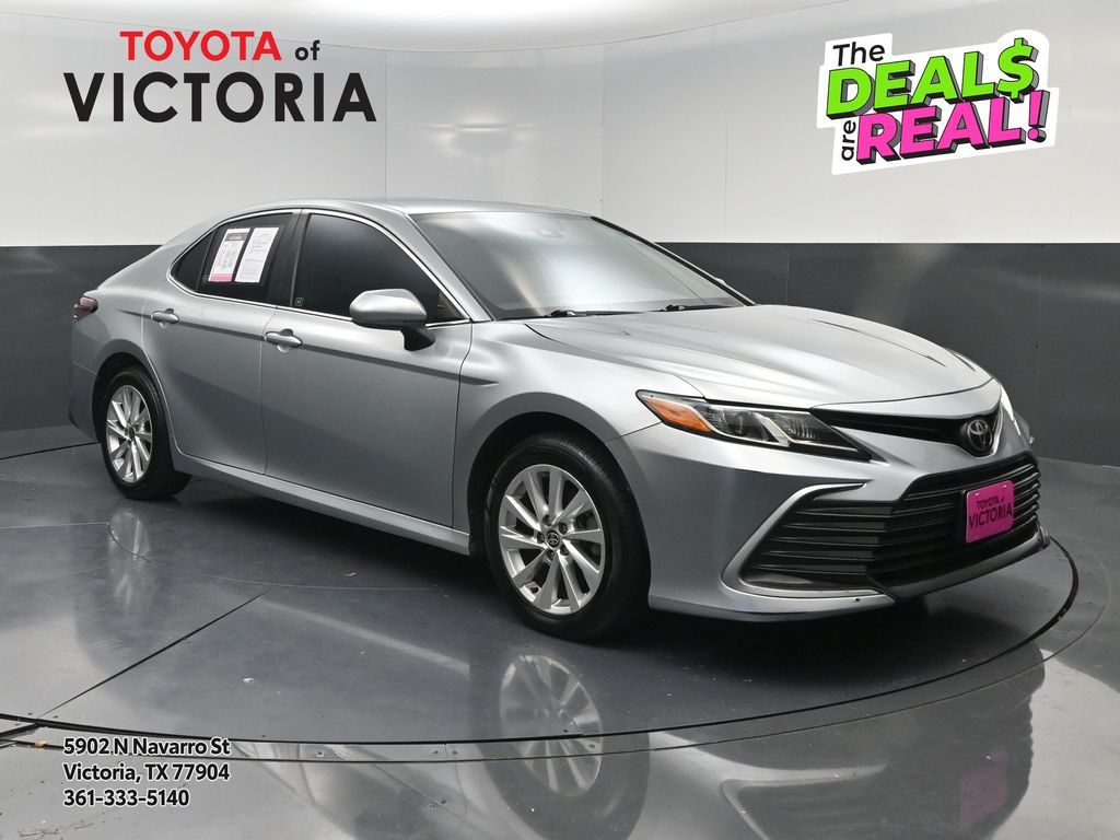 2021 Toyota Camry LE Silver at DeMontrond Gulf Freeway