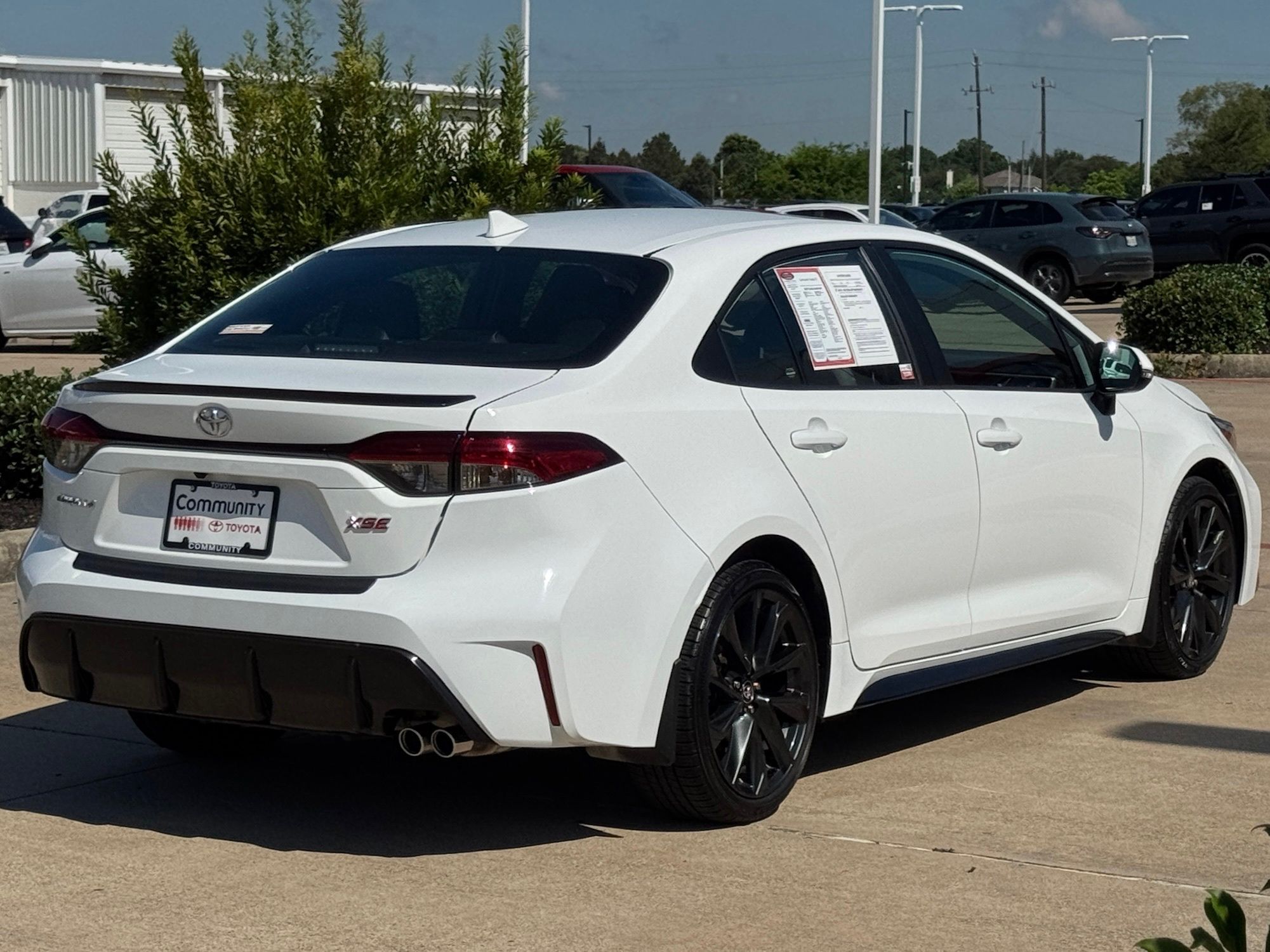 2025 Toyota Corolla XSE White at Traditions Chevrolet