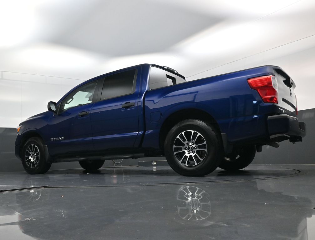 2023 Nissan Titan SV Blue at Bayway Cadillac of The Woodlands