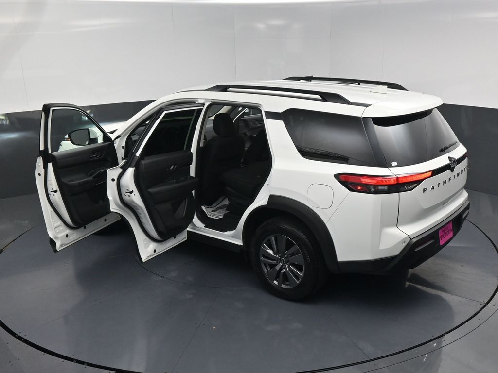 2025 Nissan Pathfinder SV White at Central Houston Nissan