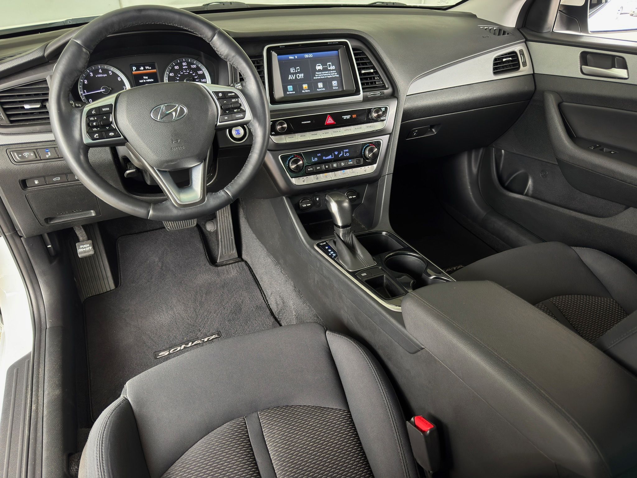 2019 Hyundai Sonata SEL White at Martin Chrysler Dodge Jeep Ram