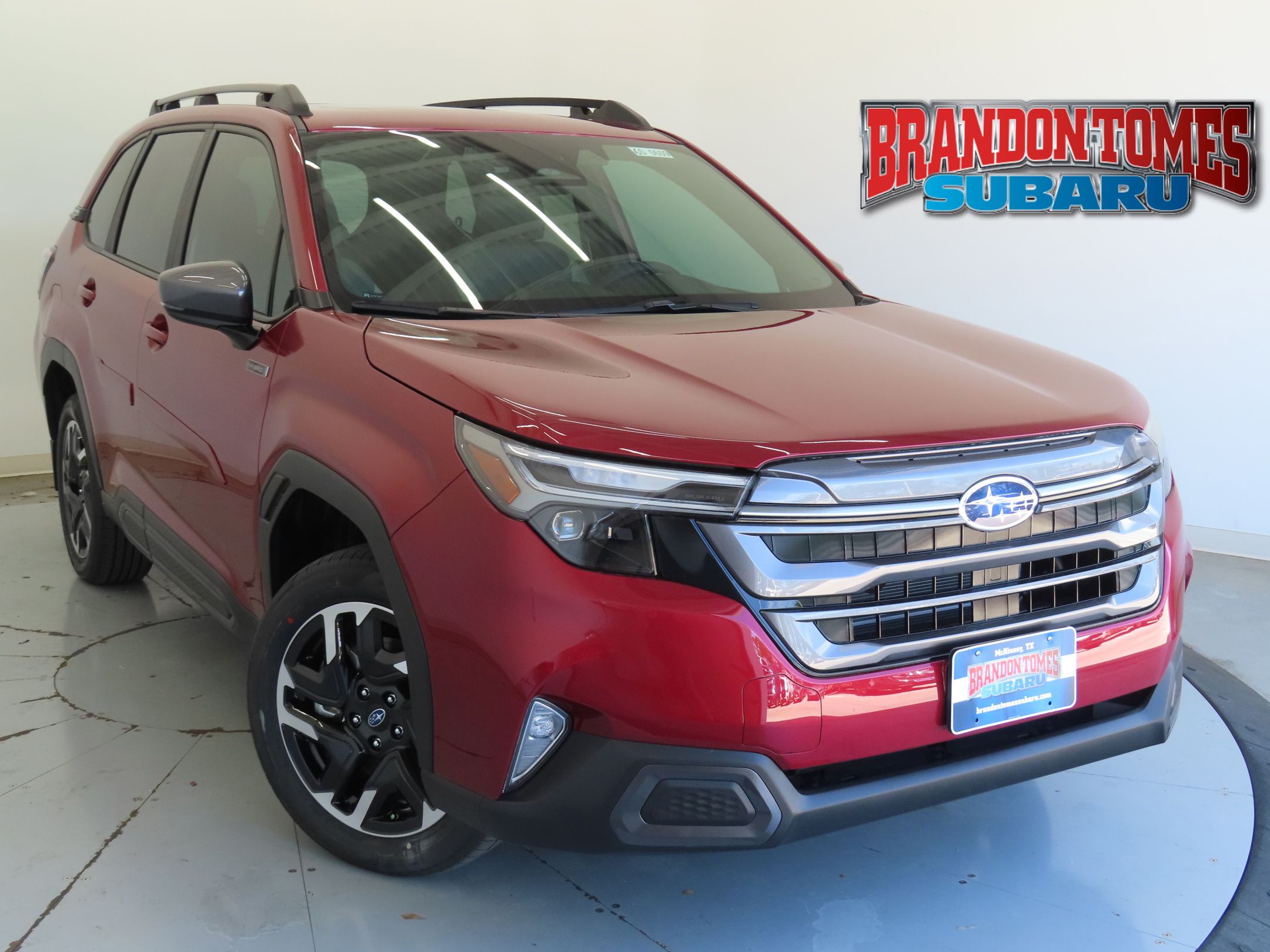 Crimson Red 2026 Subaru Forester Hybrid Limited AWD SUV / Crossover All-Wheel Drive Continuously Variable Transmission