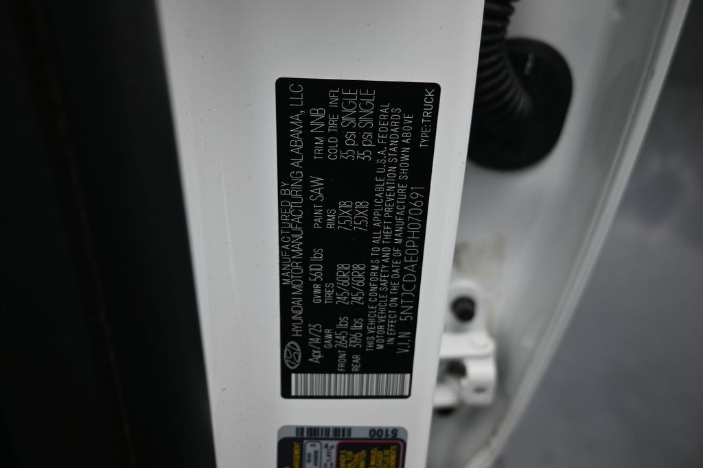 2023 Hyundai Santa Cruz SEL White at Don McGill Toyota
