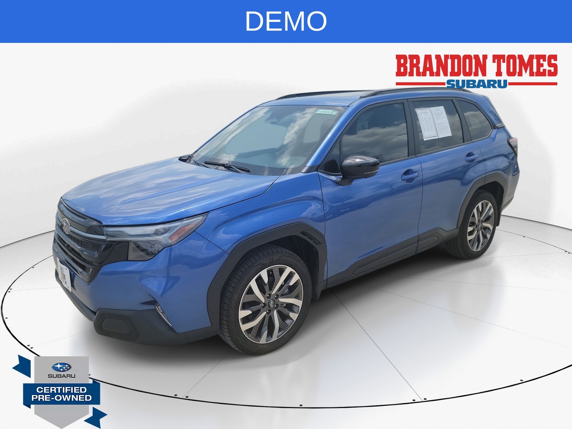Blue Pearl 2026 Subaru Forester SUV / Crossover All-Wheel Drive Continuously Variable Transmission