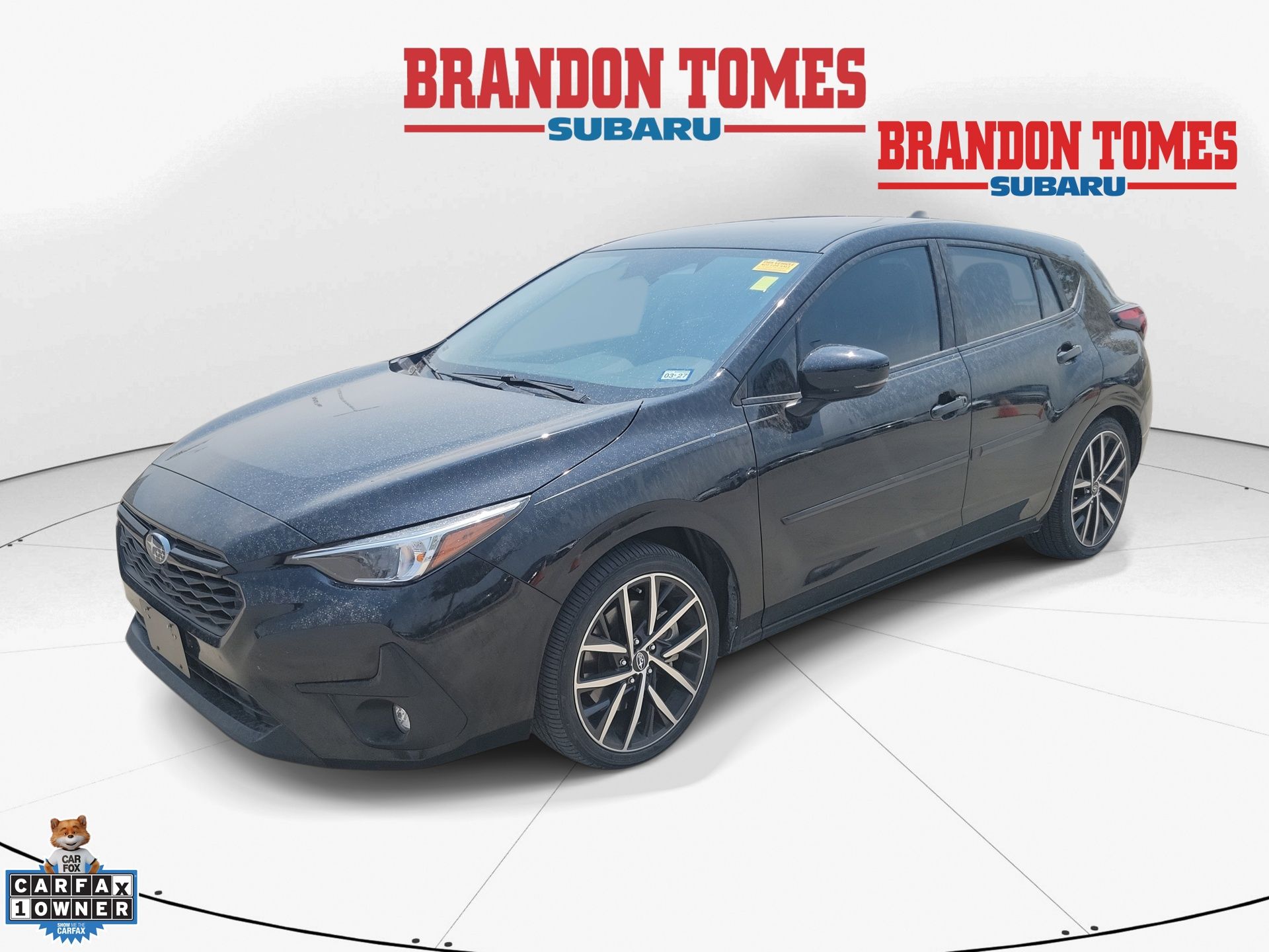 Crystal Black Silica 2024 Subaru Impreza Wagon All-Wheel Drive Continuously Variable Transmission