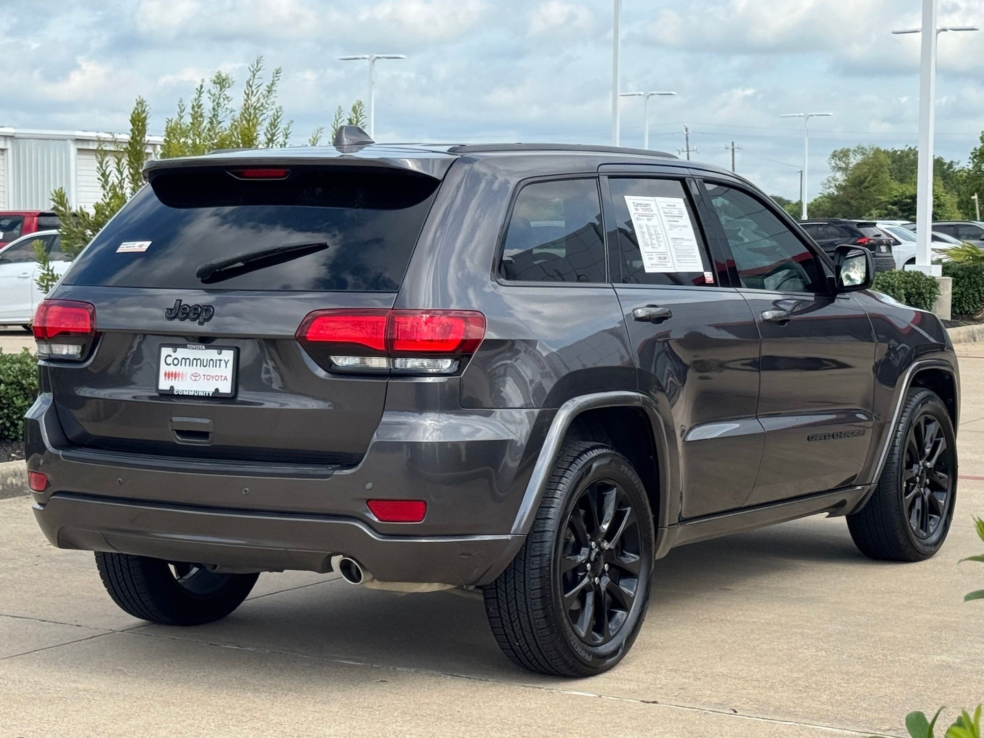 2021 Jeep Grand Cherokee Laredo X Gray at Wharton Chevrolet GMC