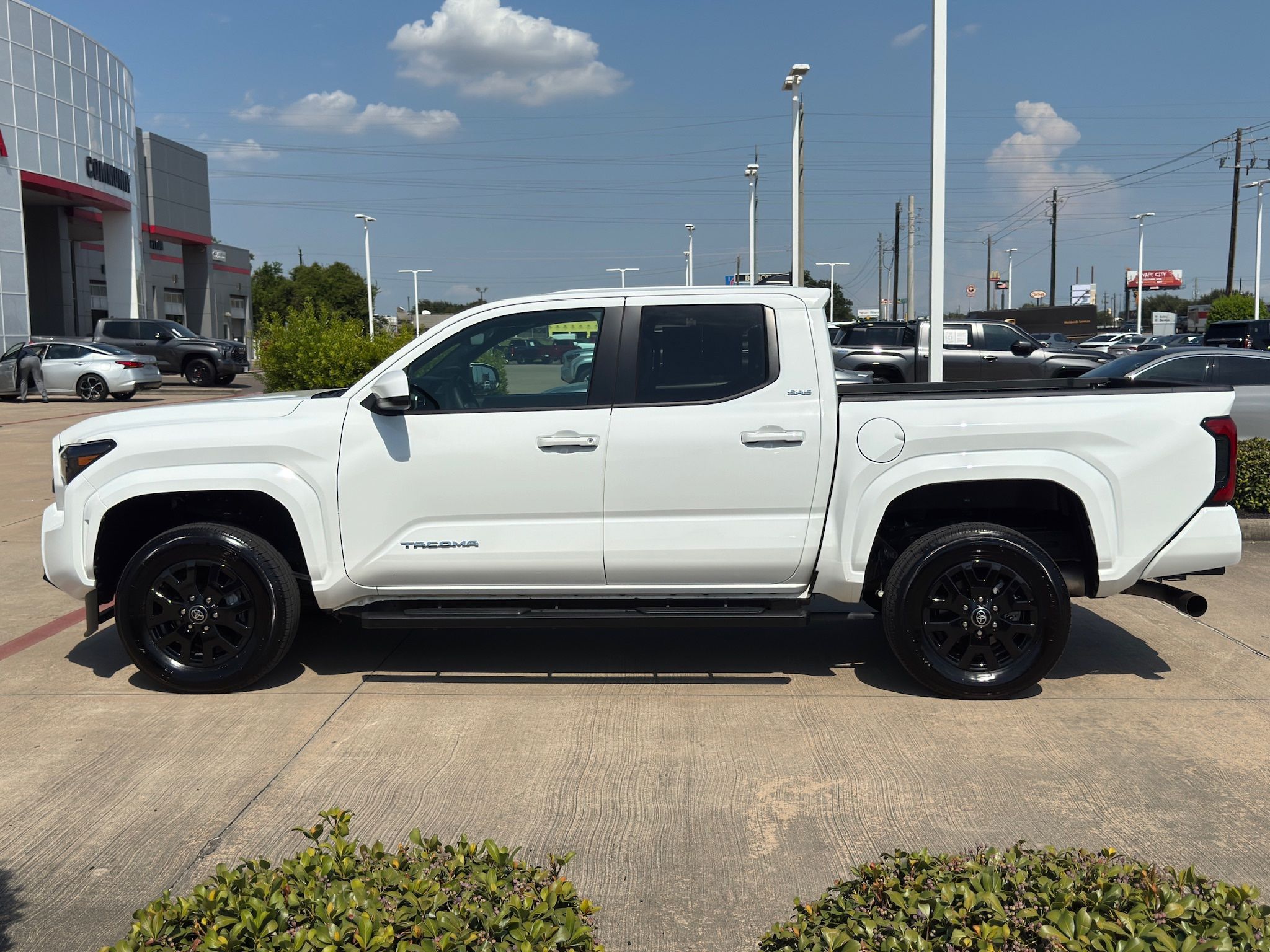2025 Toyota Tacoma SR5 White at Toyota of Victoria
