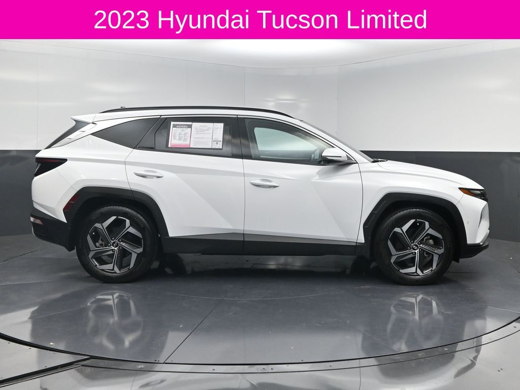 2023 Hyundai Tucson Limited White at DeMontrond Gulf Freeway
