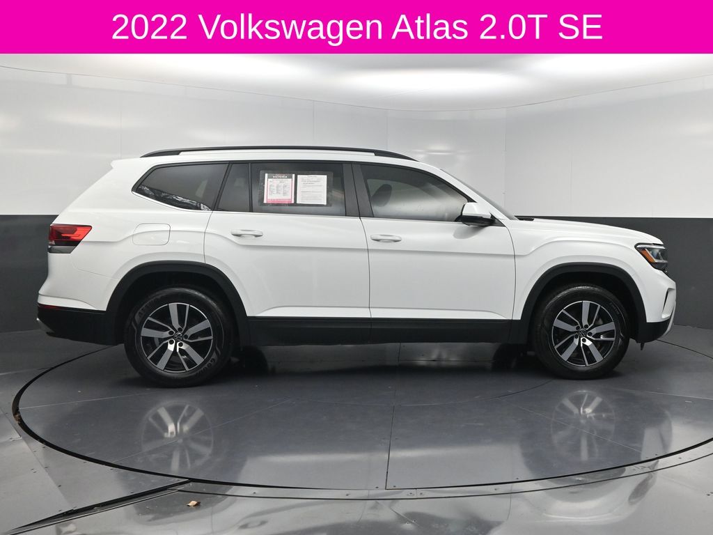 2022 Volkswagen Atlas 2.0T SE White at Wharton Ford