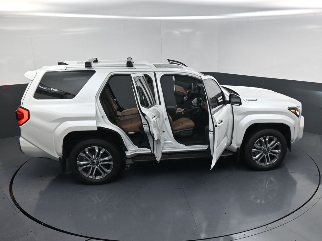 2025 Toyota 4Runner i-FORCE MAX Hybrid Limited White at Gullo Toyota