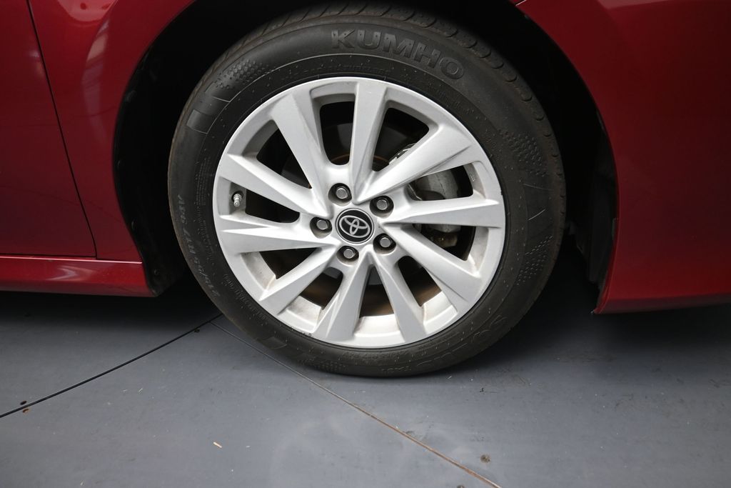 2022 Toyota Camry LE Red at Monument Chevrolet
