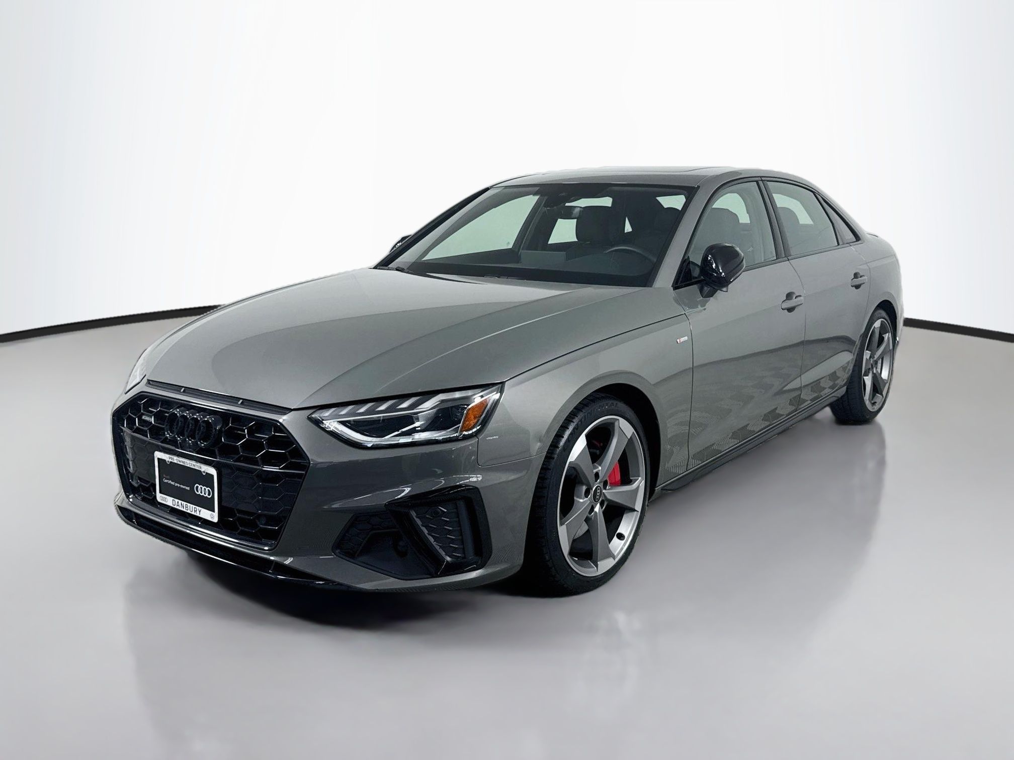 Chronos Gray Metallic/SDS 2023 Audi A4 Sedan All-Wheel Drive 7-Speed Automatic