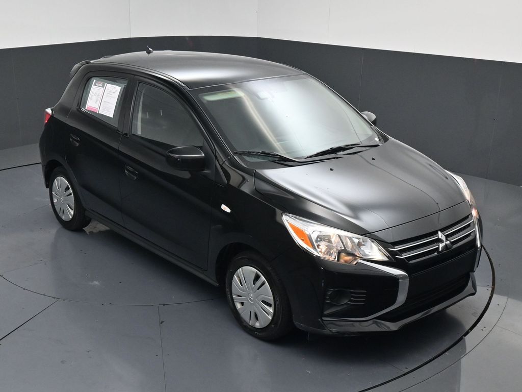2024 Mitsubishi Mirage ES Black at North Houston Mitsubishi