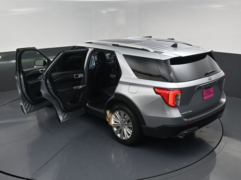 2023 Ford Explorer Limited Silver at North Houston Mitsubishi