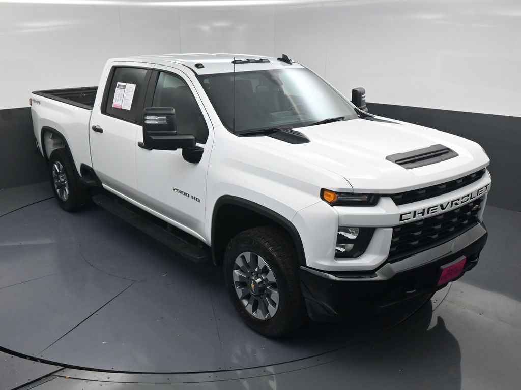 2023 Chevrolet Silverado 2500HD Custom White at DeMontrond Auto Country
