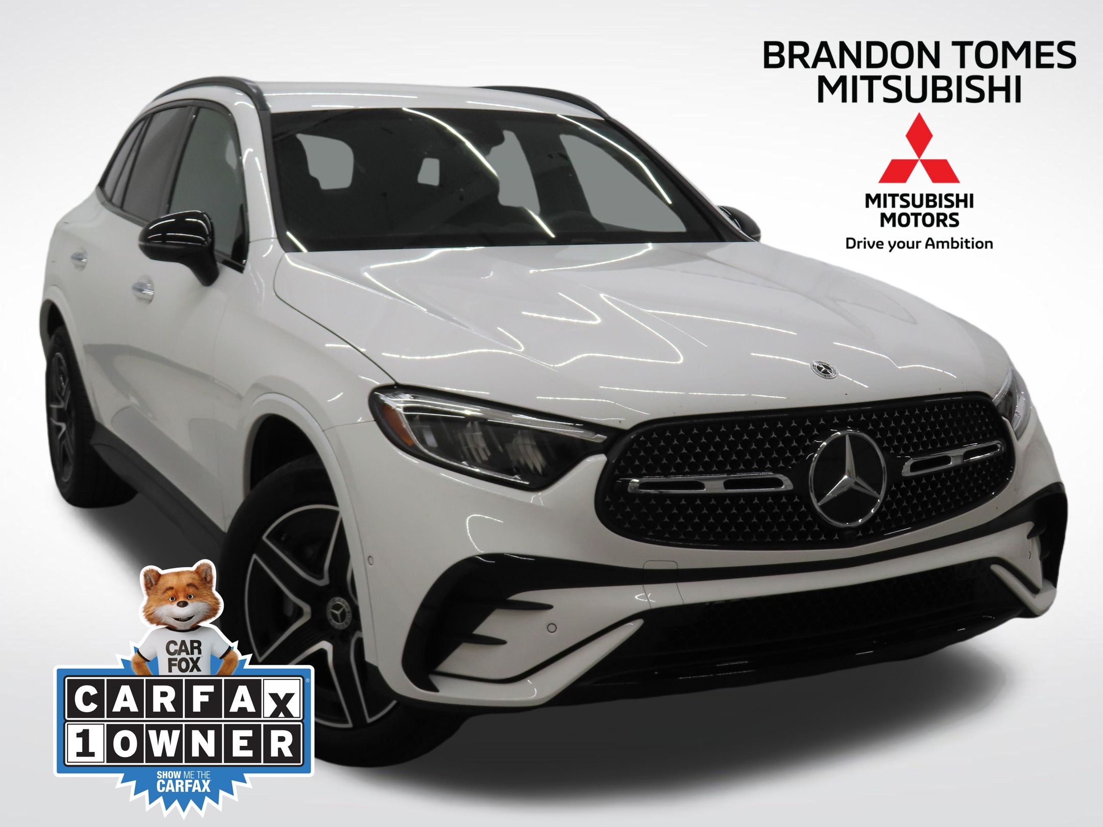 Polar White 2025 Mercedes-Benz GLC SUV / Crossover All-Wheel Drive 9-Speed Automatic