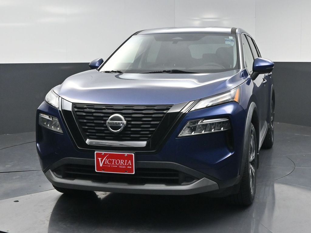2021 Nissan Rogue SV Blue at Wharton Ford