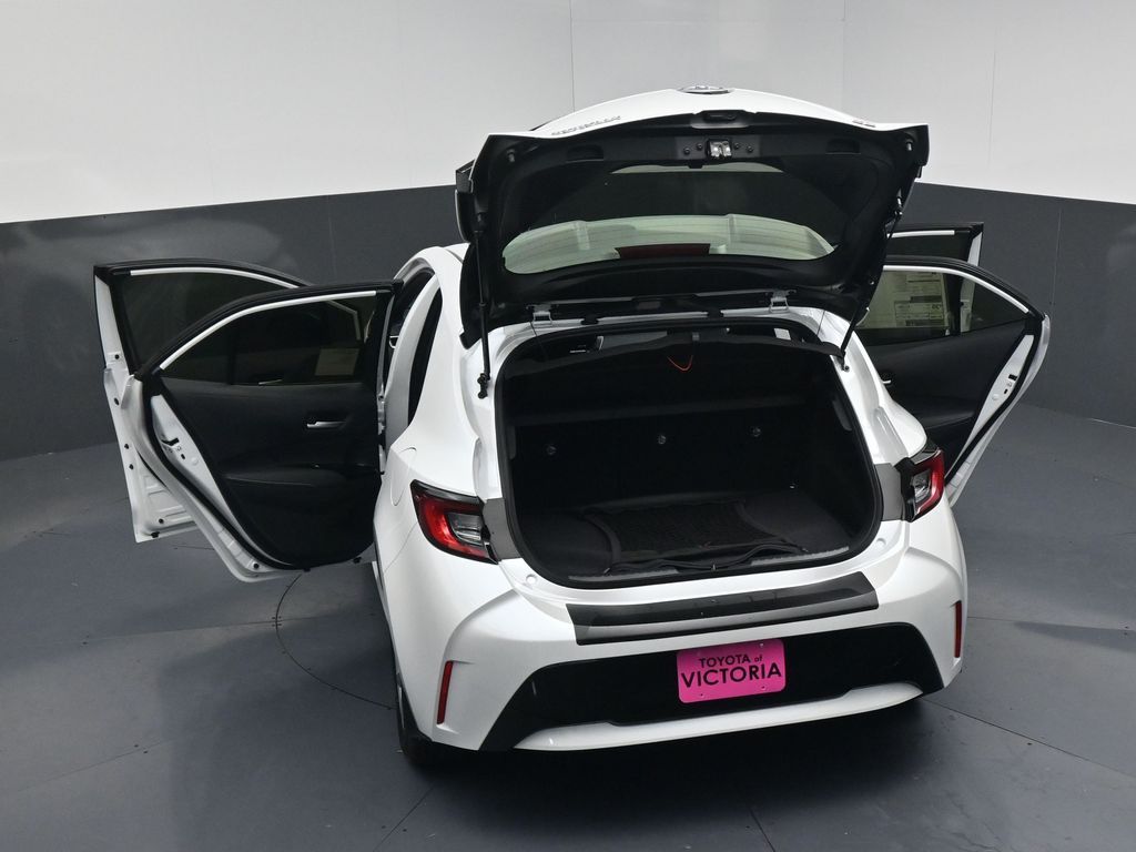 2026 Toyota Corolla Hatchback SE White at Toyota of Victoria