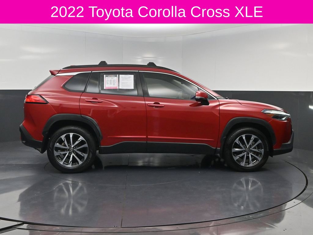 2022 Toyota Corolla Cross XLE Red at Toyota of Victoria