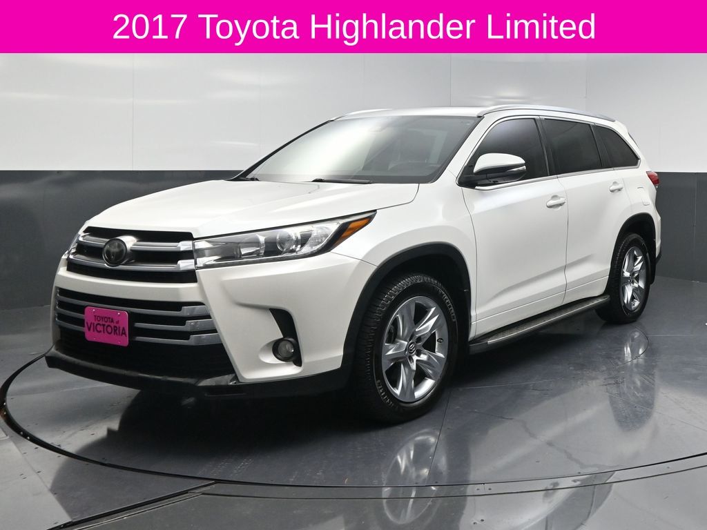 2017 Toyota Highlander Limited White at Classic Chevrolet Galveston