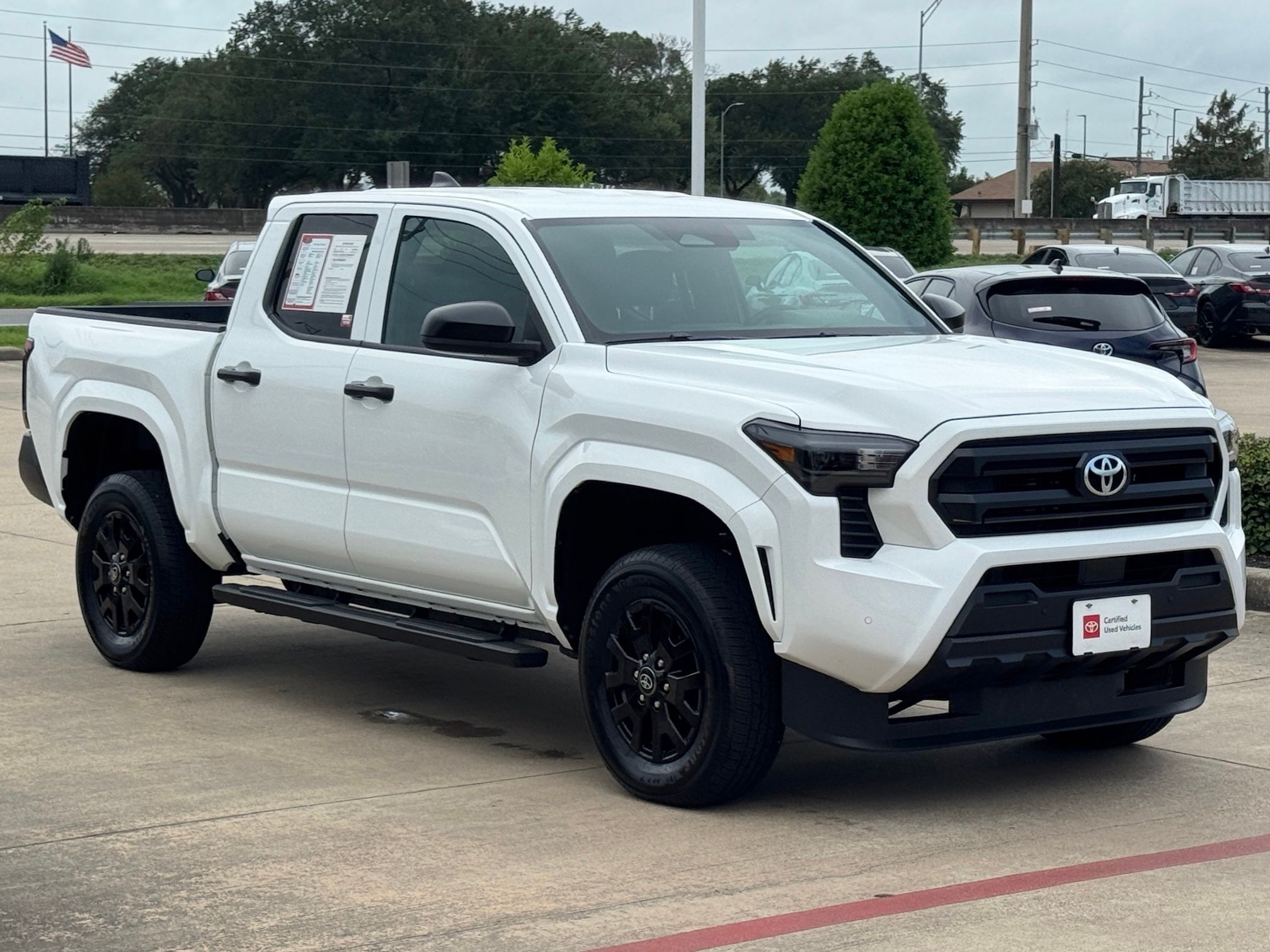 2026 Toyota Tacoma SR White at Community Toyota