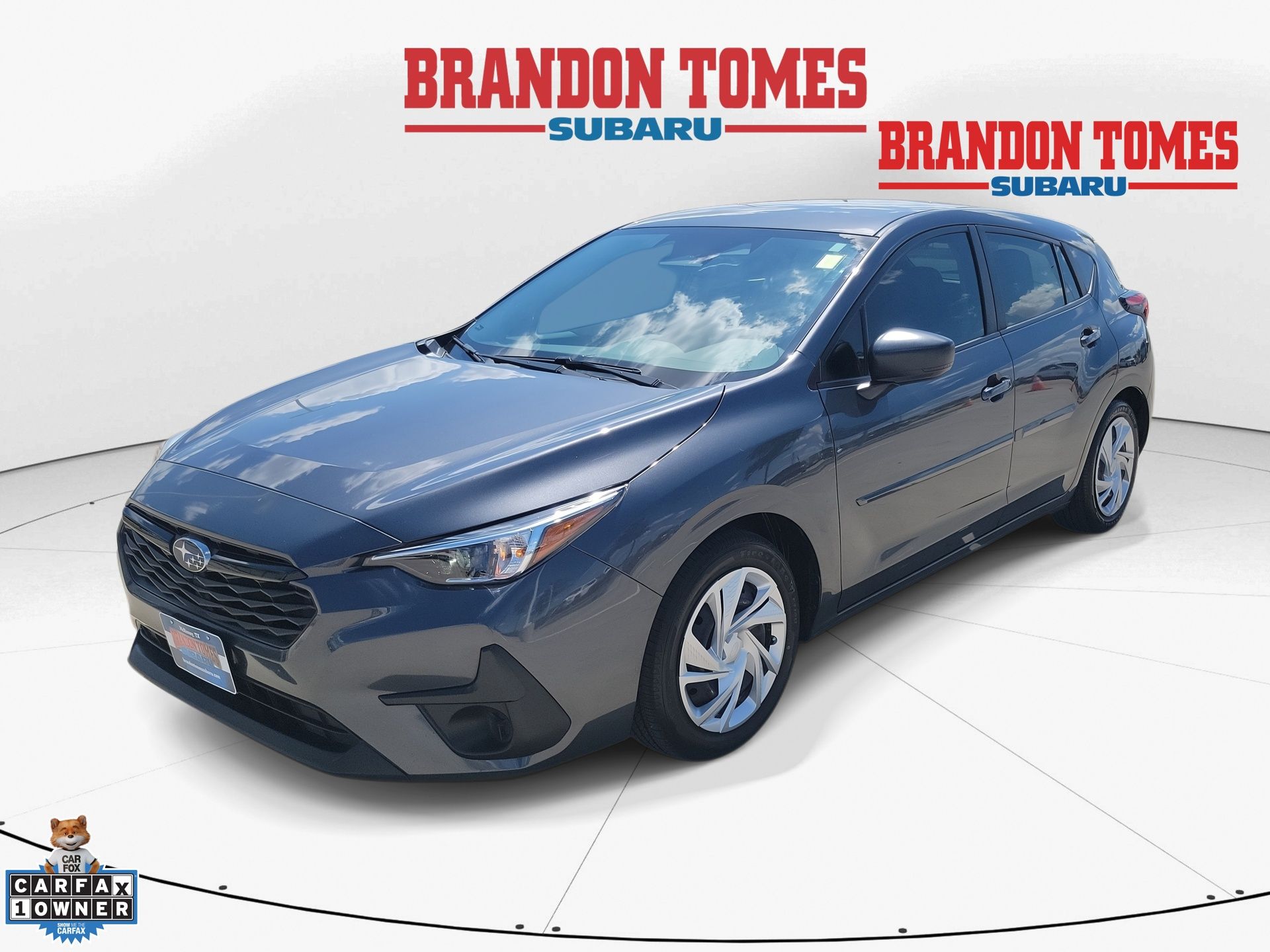 Gray Metallic 2024 Subaru Impreza Wagon All-Wheel Drive Continuously Variable Transmission