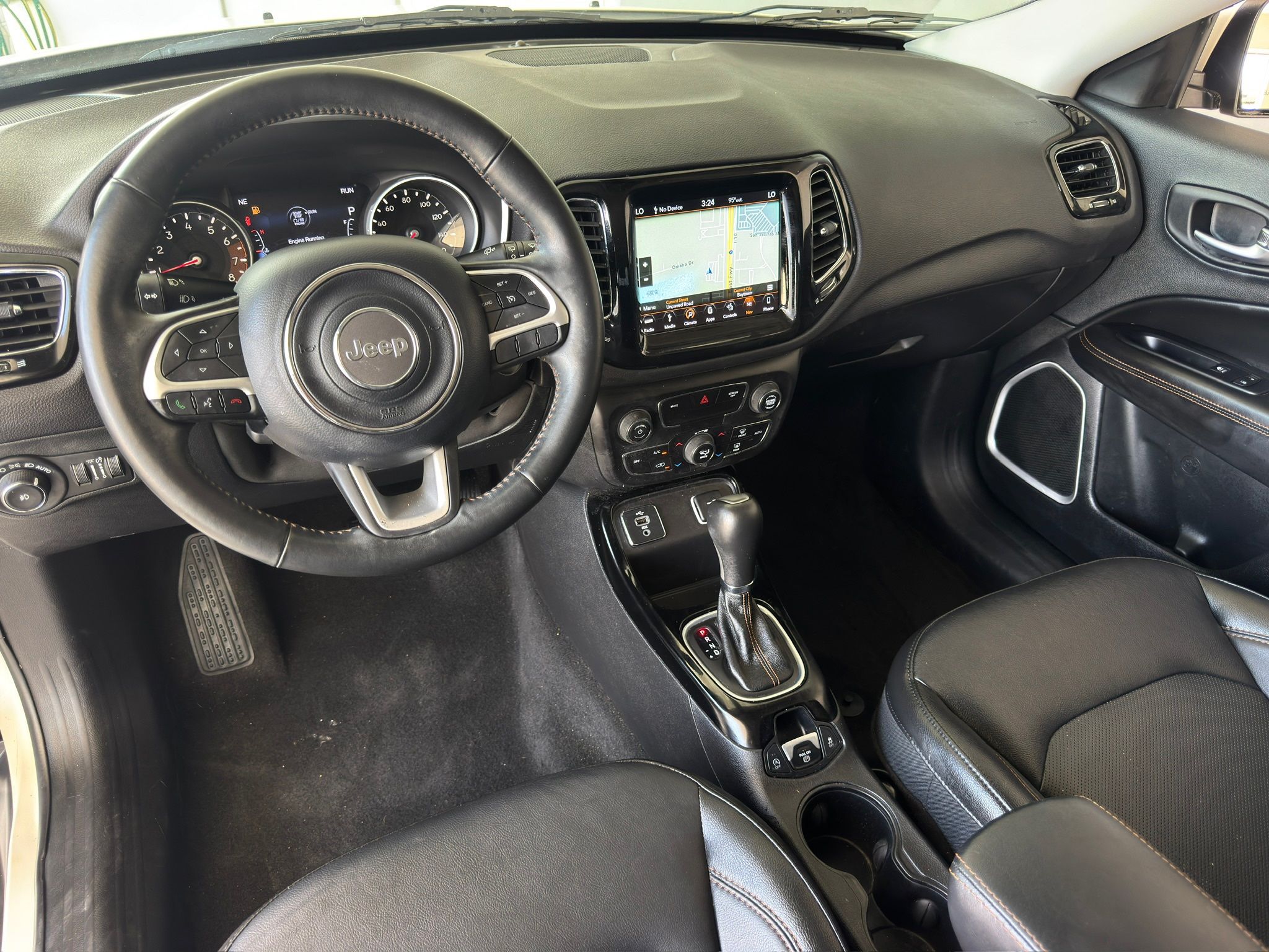 2018 Jeep Compass Limited White at Victoria Chrysler Dodge Jeep Ram