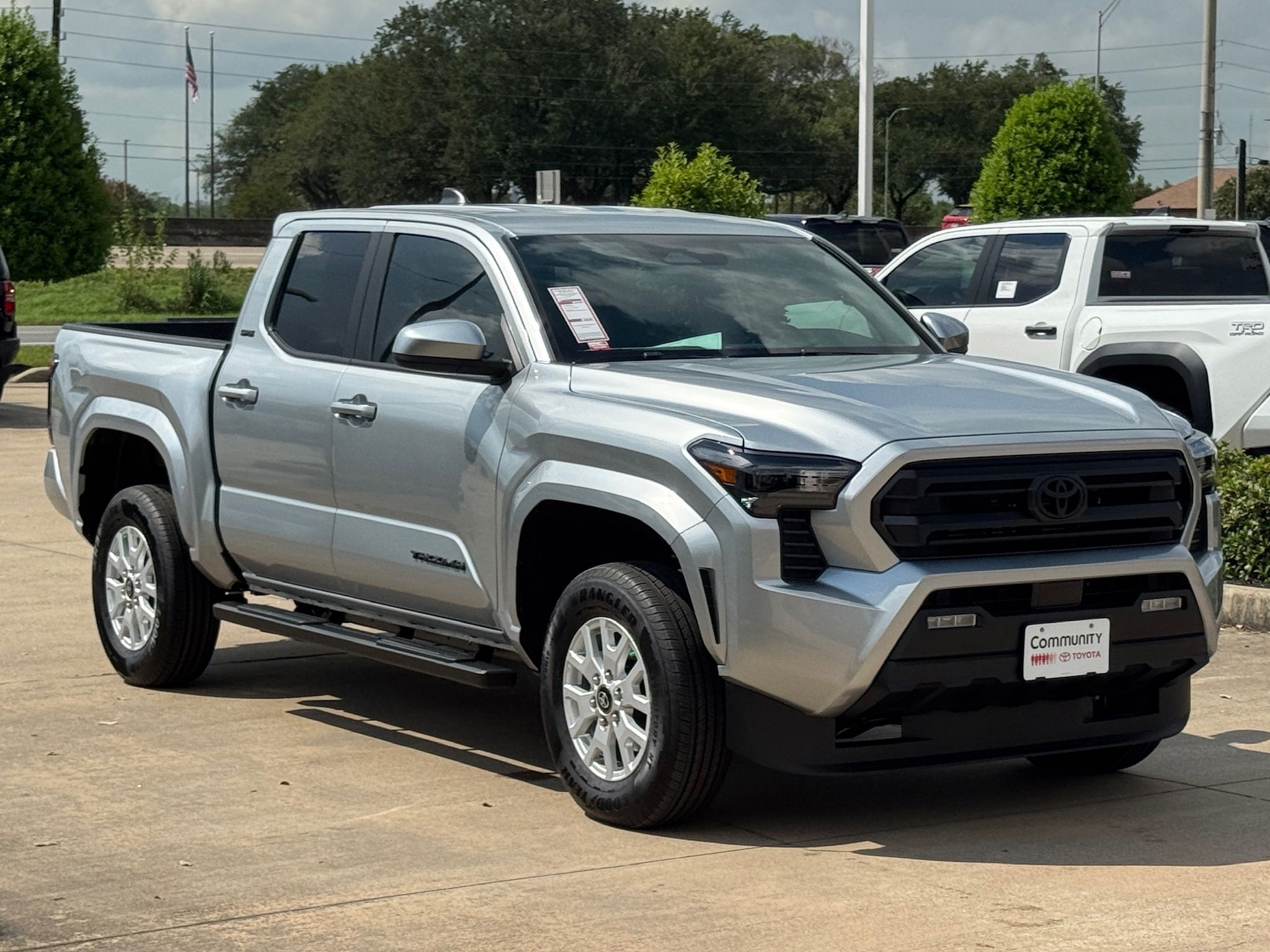 2026 Toyota Tacoma SR5 Silver at Don McGill Toyota