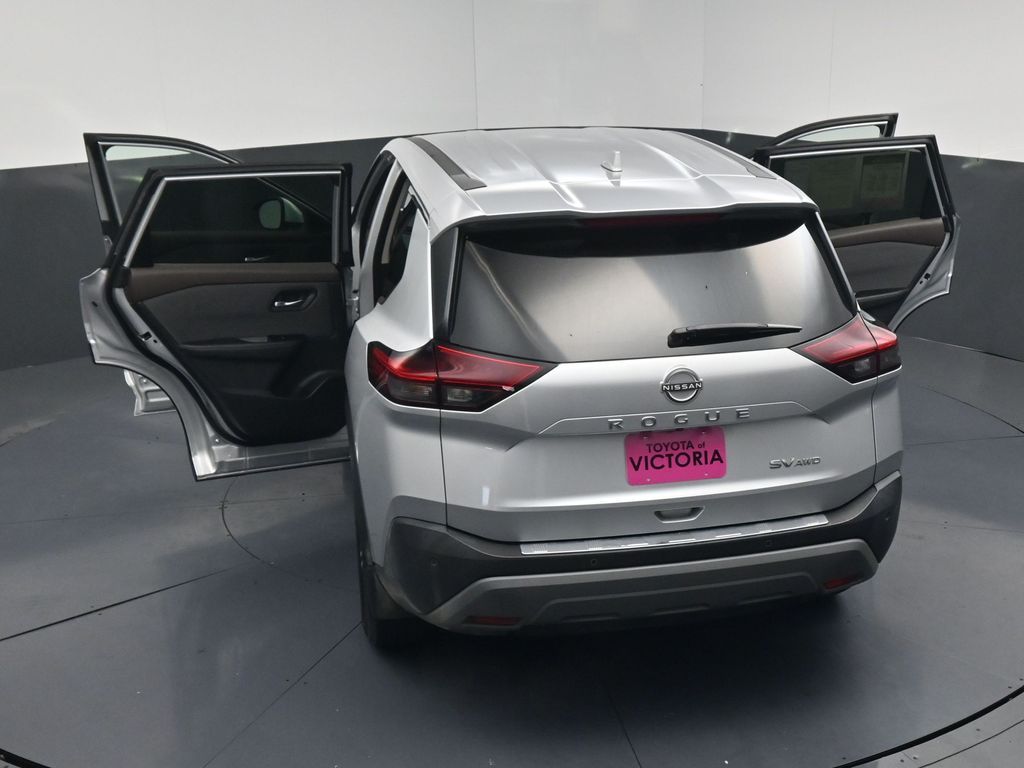 2022 Nissan Rogue SV Silver at DeMontrond Mazda