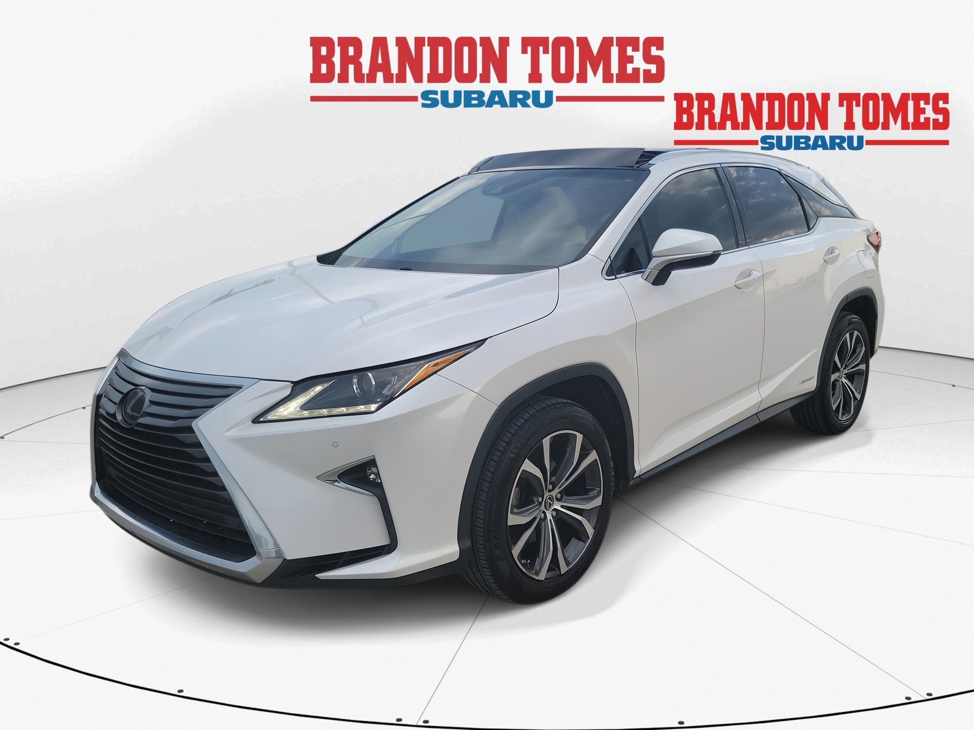 White Pearl 2019 Lexus RX Hybrid SUV / Crossover All-Wheel Drive Continuously Variable Transmission
