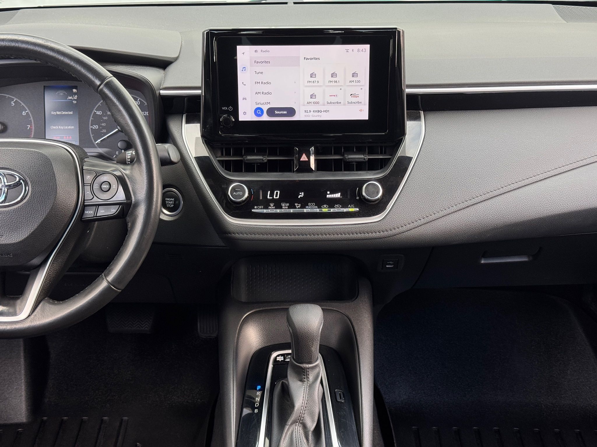 2023 Toyota Corolla SE Silver at Don McGill Toyota