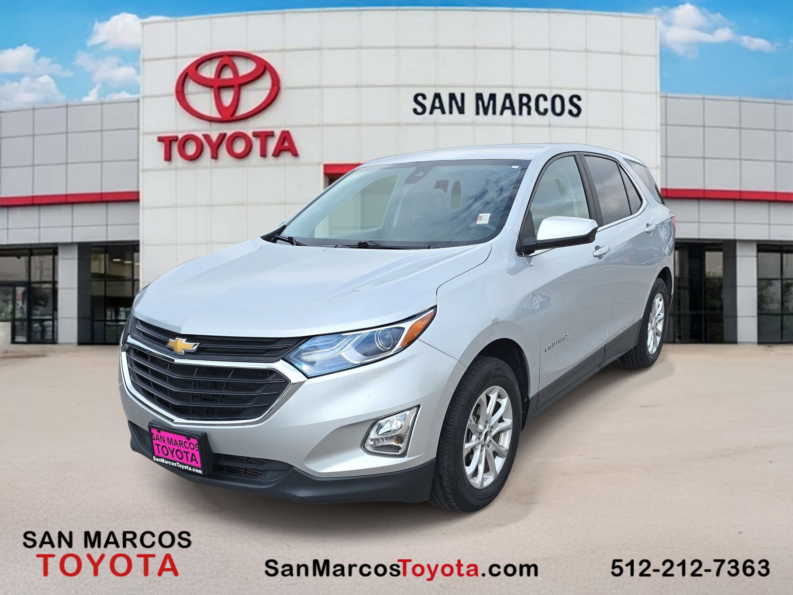 2021 Chevrolet Equinox LT Silver at DeMontrond Ford